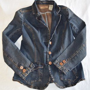 Levi Strauss Signature Womens Denim Jacket 107487 M MEDIUM #0414